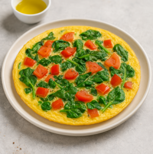 Протеиновый омлет с овощами